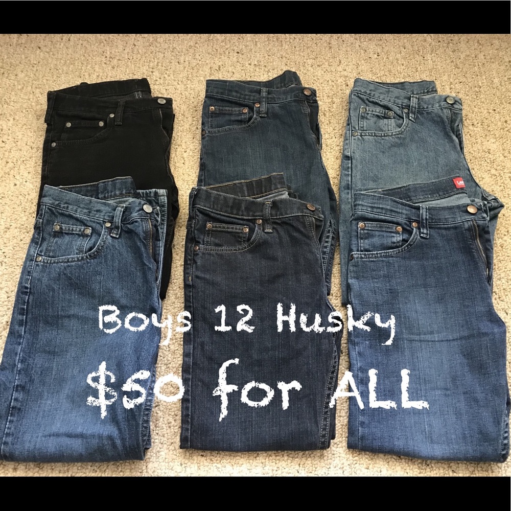 Boys 12 Husky Jeans